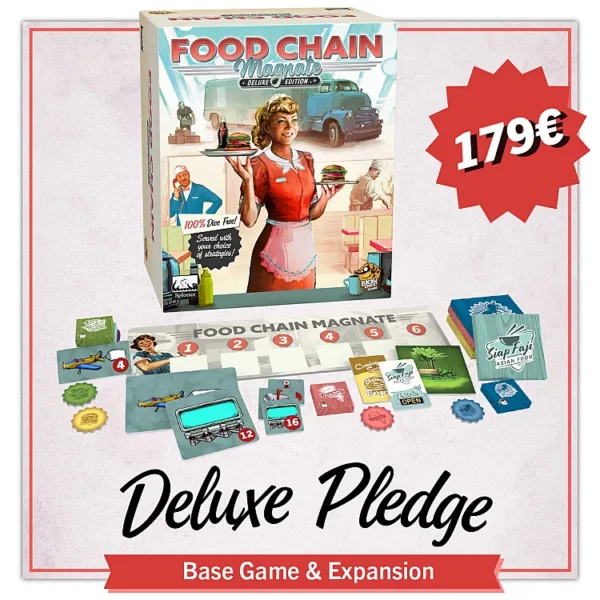 Food Chain Magnate: Special Edition Deluxe Edition Pledge - SHPAZZ Mart