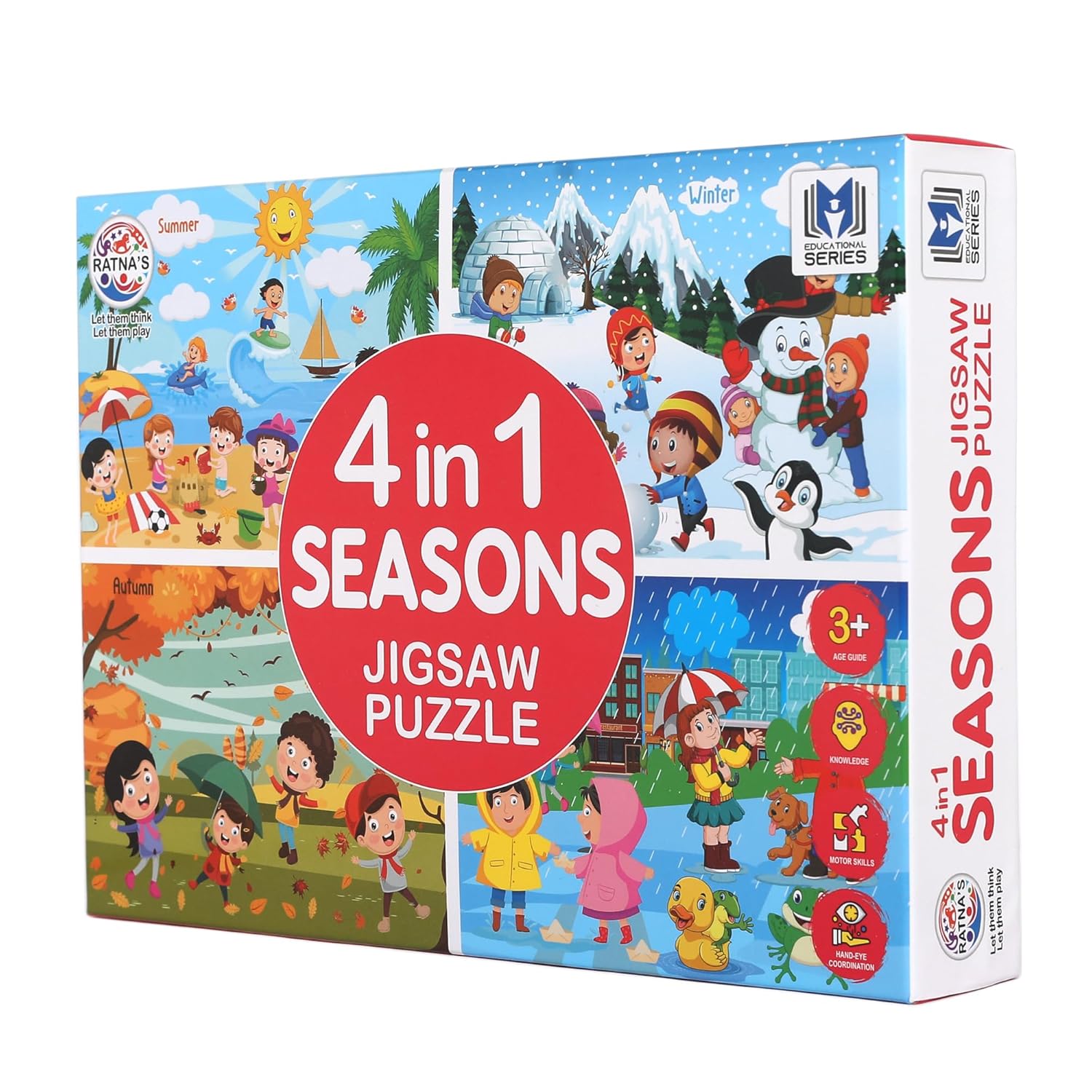 4 in 1 Seasons Puzzle