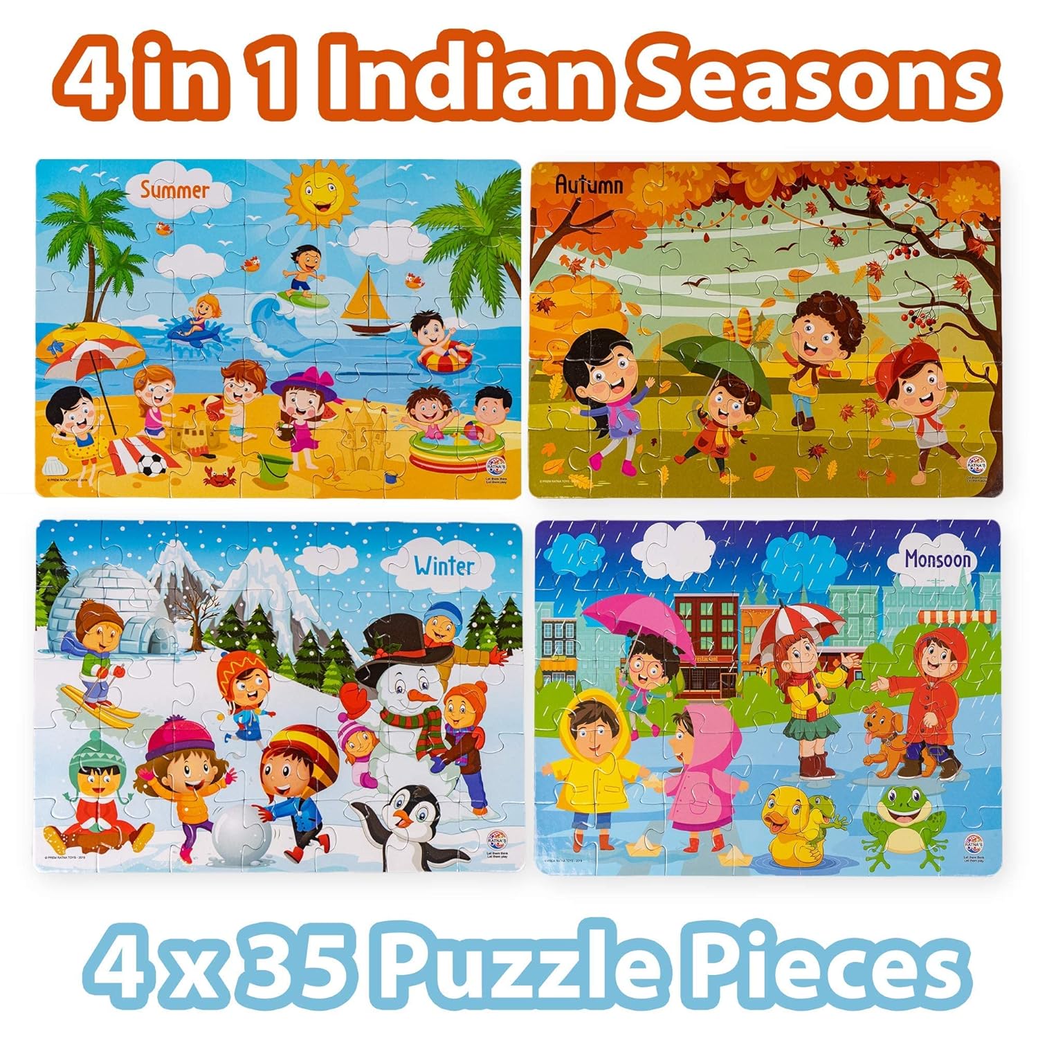 4 in 1 Seasons Puzzle 5