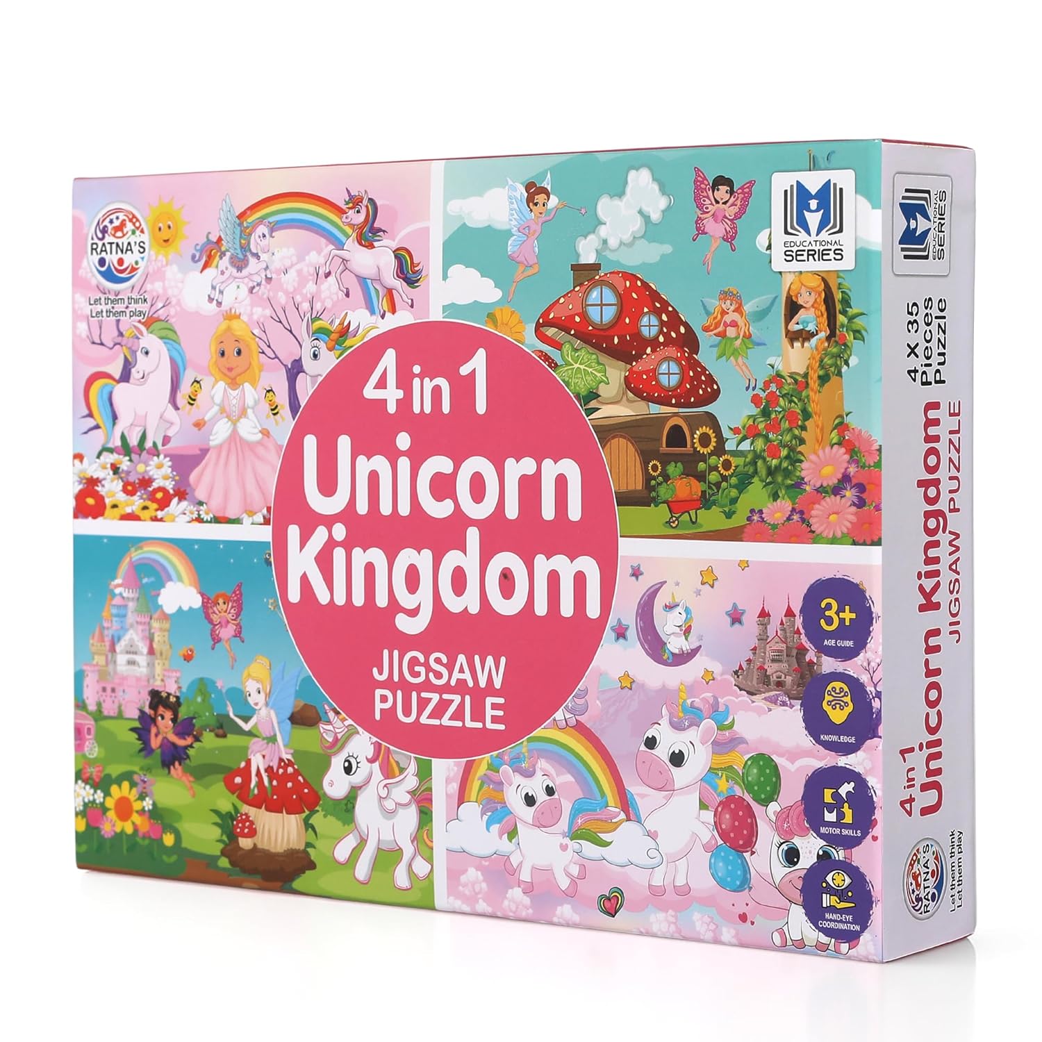 4 in 1 Unicorn Puzzle