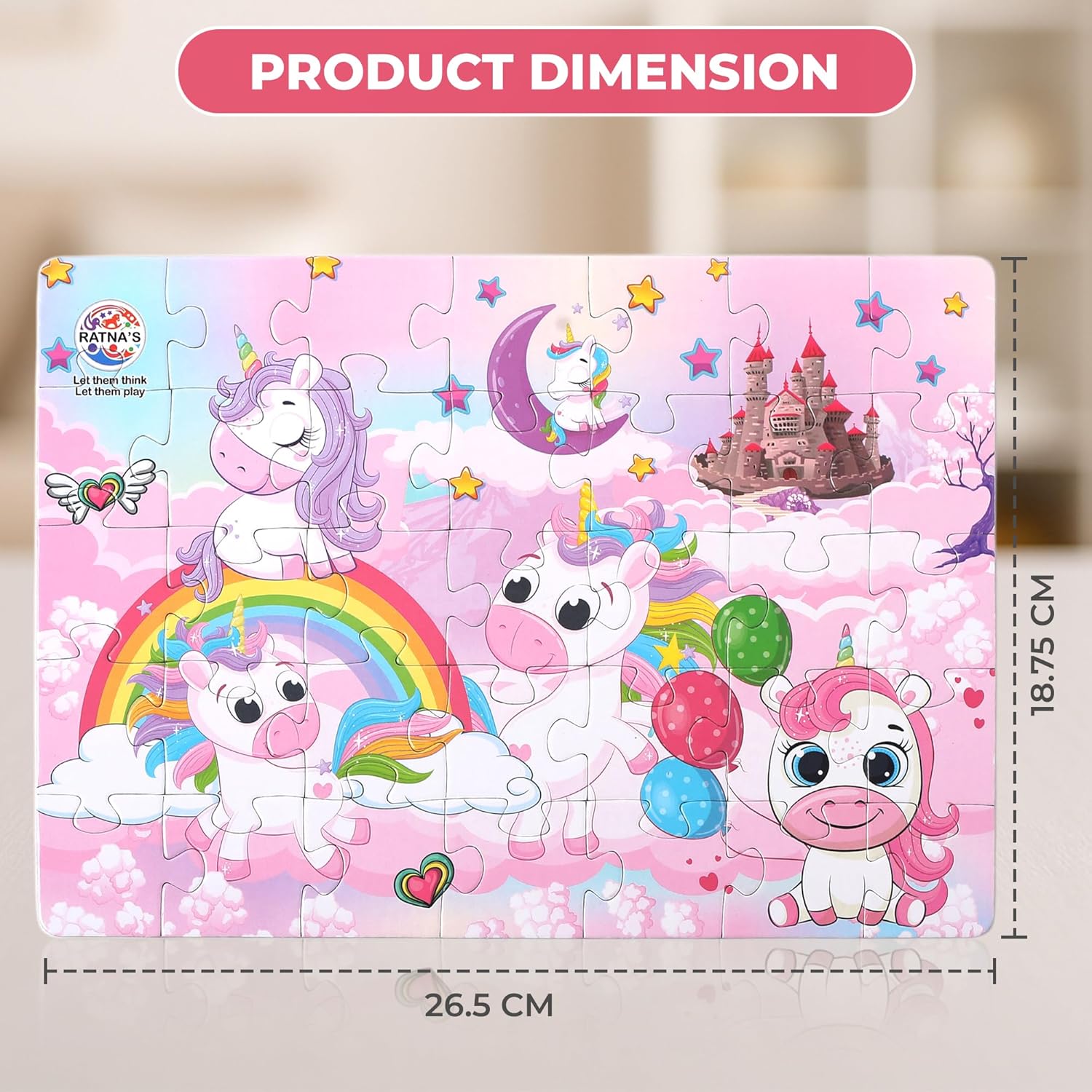 4 in 1 Unicorn Puzzle 2