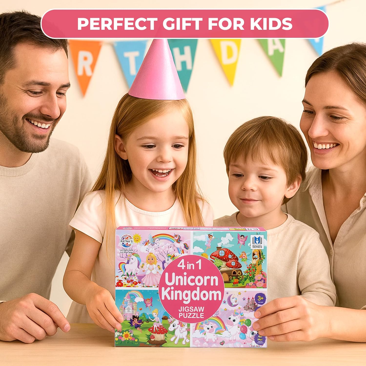 4 in 1 Unicorn Puzzle 6